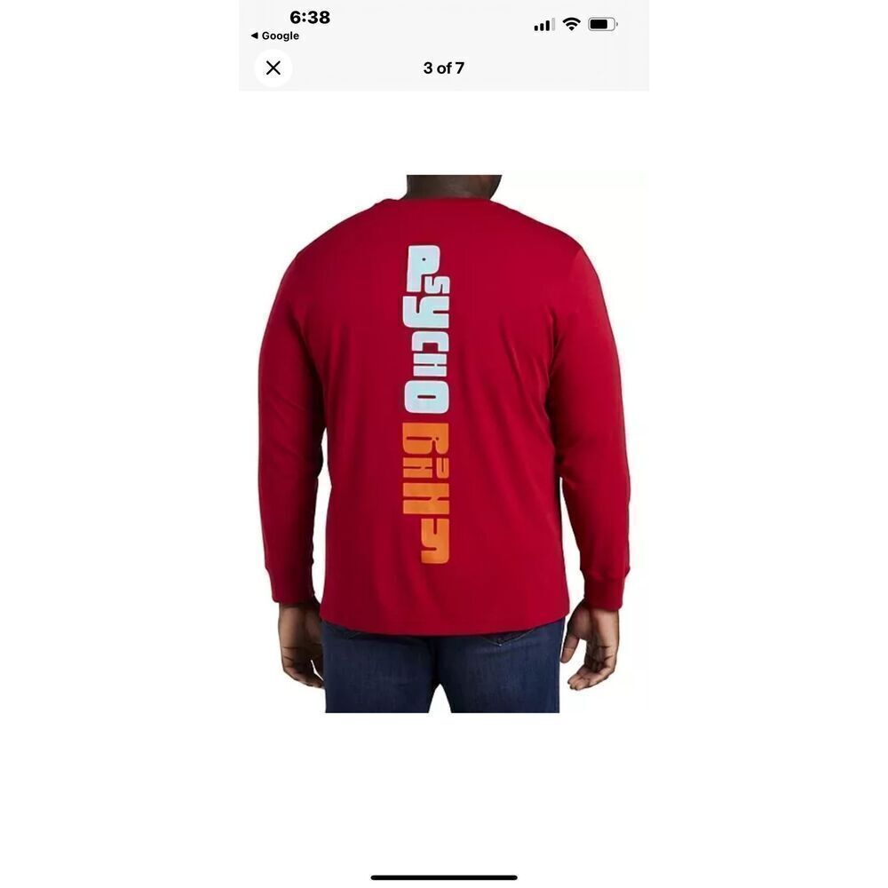 Psycho bunny long sleeve tee